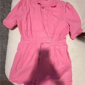 Pink Kids Romper